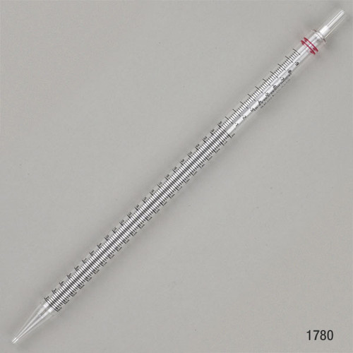 GLOBE SCIENTIFIC SEROLOGICAL PIPETTES Serological Pipette, 25 mL, Sterile, Individually Wrapped, 100/bx
