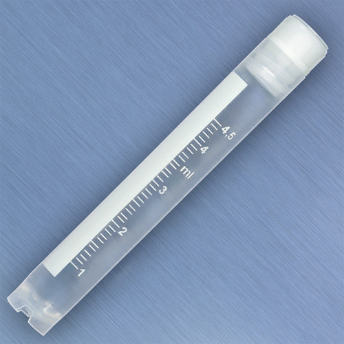 GLOBE SCIENTIFIC INTERNAL THREADED VIALS Threaded Vials, 5 mL, Self-Standing, Round Bottom, 500/cs