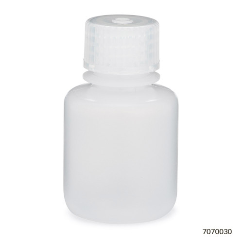 GLOBE SCIENTIFIC DIAMOND™ REALSEAL BOTTLES Diamond RealSeal™Bottle, Narrow Mouth Boston Round, LDPE with PP Closure, 30mL, 12/bg