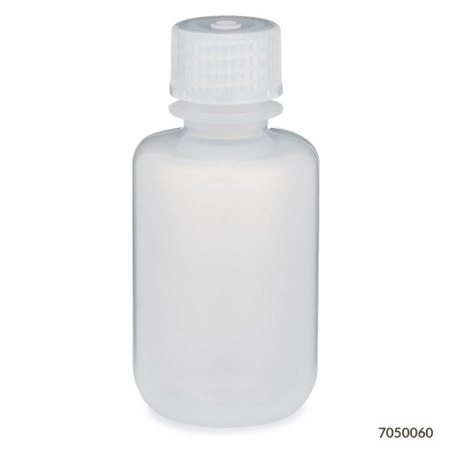 GLOBE SCIENTIFIC DIAMOND™ REALSEAL BOTTLES Diamond RealSeal™Bottle, Narrow Mouth Boston Round, PP with PP Closure, 60mL, 12/bg