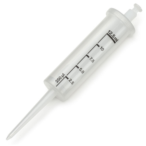 GLOBE SCIENTIFIC DIAMOND RV-PETTE™ PIPETTOR Dispenser Tip for Repeat Volume Pipettors, 12.5ml, 100/bx