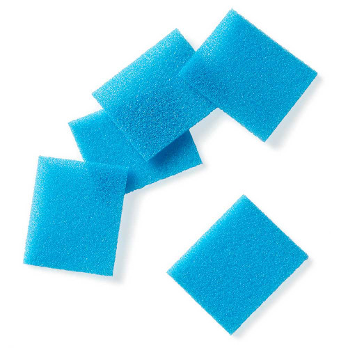 GLOBE SCIENTIFIC CASSETTES Biopsy Pad for Cassettes, Foam, 30.2mm x 25.4mm x 2mm, Blue, 1000/bg
