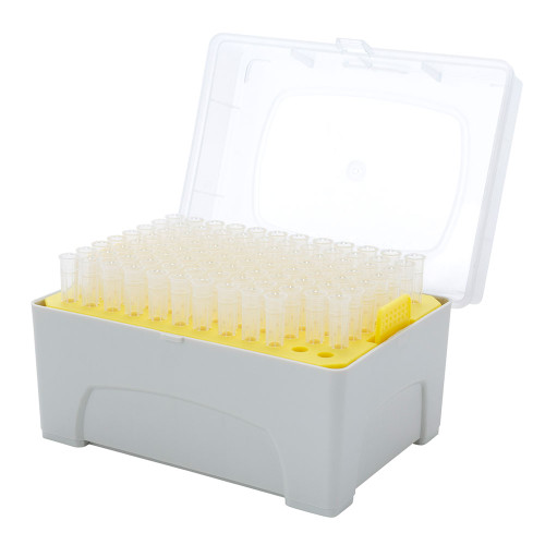 GLOBE SCIENTIFIC FILTER PIPETTE TIP Filter Pipette Tip, 1 - 200uL, Certified, Universal, Low Retention, Graduated, 59mm, Natural, Sterile, 96/Rack, 10racks/bx, 2bx/cs