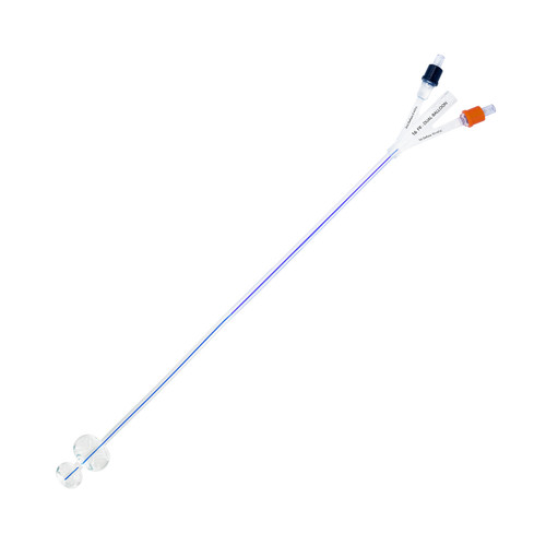 HR® TRUCATH® FOLEY CATHETERS Catheter, TruCath®, Duo 100% Silicone Dual-Balloon, 16fr, 10ea/bx