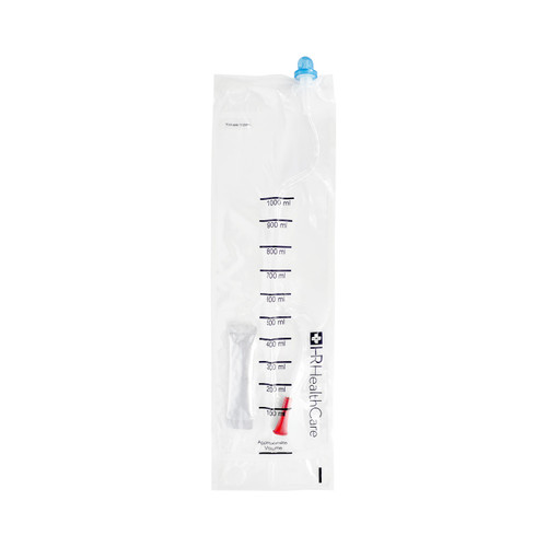 HR® EZ-PROTECT® HYDROPHILIC CLOSED SYSTEM CATHETER Catheter, Hydrophilic, Closed System, 18Fr, 16" Length, 1000ml Collection Bag, Privacy/Disposable Bag, 100/cs