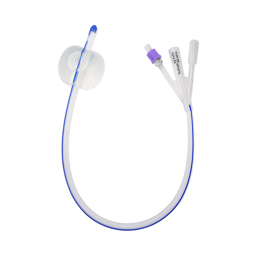 HR® TRUCATH® FOLEY CATHETERS Catheter, TruCath®, 100% Silicone Foley Catheter, 3-Way, 30ml Balloon, 22fr, 12ea/cs
