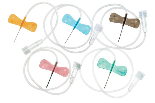TERUMO SURFLO® WINGED INFUSION SETS Infusion Set, 25G x ¾", 3½" Tubing, 50/bx, 10 bx/cs (SV*25BLS) (US Only)