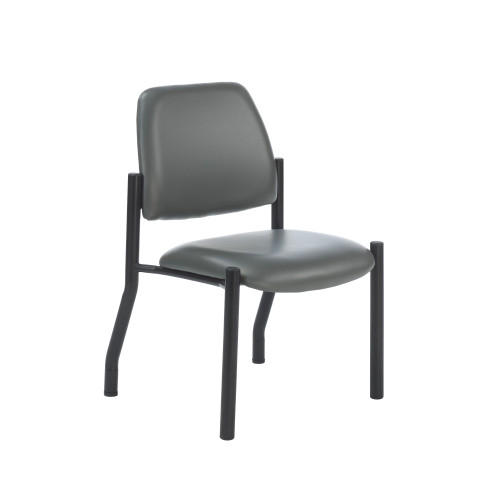 MTI GUEST CHAIR Side Chair without Arms, Premium-Black ( ONLY) (Continetal US & Canada)
