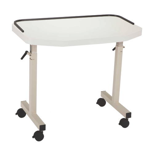 MTI INSTRUMENT TABLE OSIT-2000 Instrument Table, with Edge Guard, Solid Surf-Frosty White ( ONLY) (Continetal US & Canada)