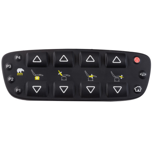 MTI CHAIR ACCESSORY Foot Control, 4 Func (L,B,T,F), G2 ( ONLY) (Continetal US & Canada)