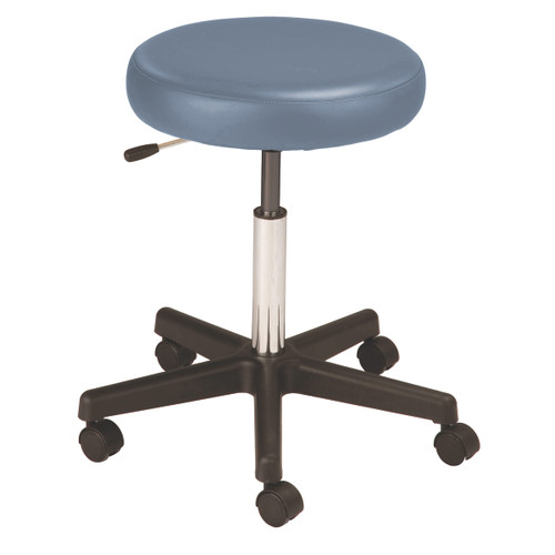MTI STOOL Stool, Pneumatic Hand Operated, Black Base, without Backrest, Ultra-Arctic ( ONLY) (Continetal US & Canada)