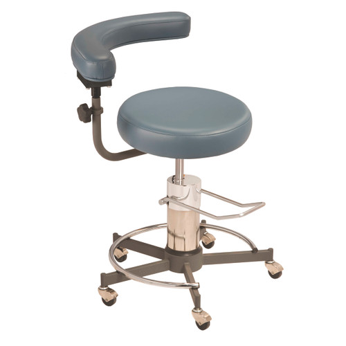 MTI SURGERY STOOL Stool, Hydraulic Pump, with Body Support, Premium-Pine Forest ( ONLY) (Continetal US & Canada)