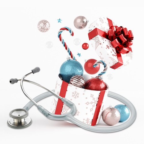 ADC ADSCOPE™ 603 ADULT STETHOSCOPE Stethoscope, Blue Diamond STETHOSCOPE ADULT BLU DIAMOND