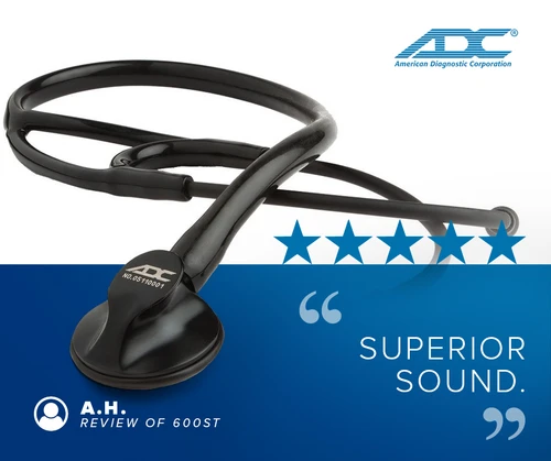 ADC ADSCOPE™ 600 CARDIOLOGY STETHOSCOPE ADSCOPE™ 600 Cardiology Stethoscope, Tactical STETHOSCOPE CARDIOLOGYTACTICAL