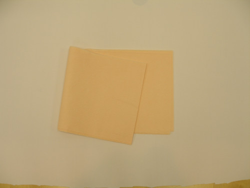 TIDI ALL TISSUE PATIENT DRAPE SHEET - Drape Sheet, 40" x 48", Peach, 2-Ply Tissue, Latex Free (LF), 100/cs