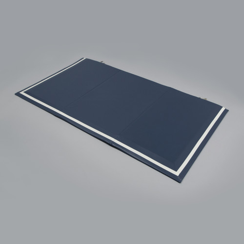 TIDI POSEY FLOOR CUSHIONS - Beveled Floor Cushion, Reflective, Tri-Fold, 70"L x 38"W x 1"H (Continental US + HI Only)