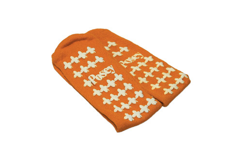 TIDI POSEY SOCKS AND SLIPPERS - Fall Management Socks, Orange, Standard (Continental US + HI Only)