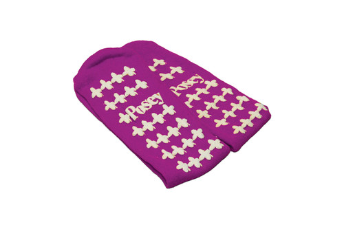 TIDI POSEY SOCKS AND SLIPPERS - Fall Management Socks, Purple, Standard (Continental US + HI Only)