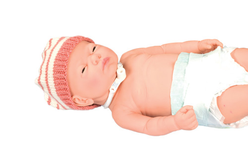 TIDI POSEY RESPIRATORY THERAPY - Foam Trach Ties, 9"L x 1"W, Neonatal and Infants, 7-9", 12/dz (Continental US + HI Only)