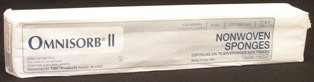 TIDI OMNISORB® 4-PLY NON-STERILE NONWOVEN SPONGES - Non-Woven Sponge, 4" x 4", Non-Sterile, 200/bg, 10 bg/cs (40 cs/plt)