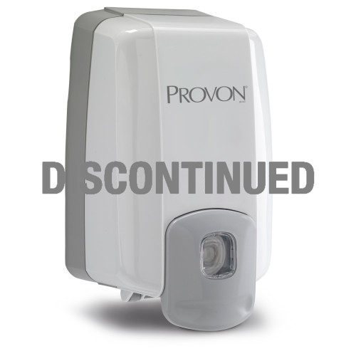 GOJO PROVON® DISPENSERS Provon® Maximum Capacity Dispenser, Grey, Uses 2000mL Refills, 8/cs (Available Only with purchase of GOJO Branded Products) (To Be DISCONTINUED)