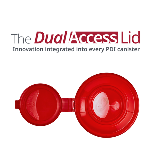 PDI SANI-CLOTH PLUS® GERMICIDAL DISPOSABLE CLOTH Plus Germicidal Disposable Cloth, Large 6" x 6¾", 160/canister, 12 canisters/cs (30 cs/plt) (020370) (US Only) (HAZMAT Fees Apply, cannot ship via Air or to AK, GU, HI, MP, PR, VI)