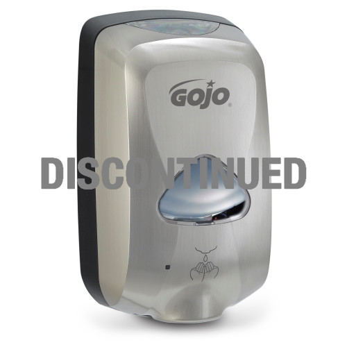 GOJO TFX™ DISPENSER TFX™ Touch Free, for 1200mL Refills, Nickel, 12/cs