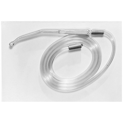 BUSSE YANKAUER SUCTION TIPS Bulb Suction Tip, Vent & 6 ft Non-Conductive Connecting Tube, 20/cs