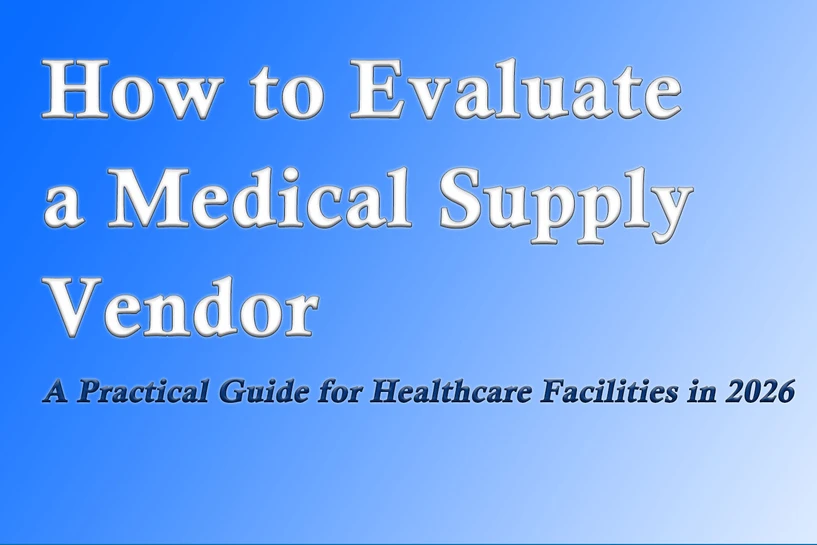 How to Evaluate a Medical Supply Vendor 