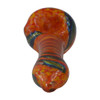 4.5"  Dichroic Swirl Glass Pipe