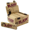 Raw Classic Connoisseur King Size Slim with Tips Rolling Paper| Box of 24 Packs