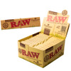 Raw Organic Connoisseur King Size Slim with Tips Rolling Paper | Box of 24 Packs
