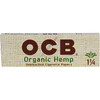 OCB 1¼ Size Organic Hemp Rolling Papers -24 Booklets