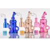 7" Iridescent Clear Recycler Complete Set