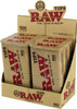 RAW Natural Unrefined 100 Pre-Rolled Tip - Travel Tin – 6ct per Box.