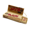 RAW Connoisseur 1 1/4 Size Classic Rolling Papers With Pre-Rolled Tips - 24ct Per Box