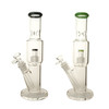 5mm - 12” Straight Tube - Ice Pinch with Matrix Perc