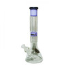 5mm – 13.5” Corrugated Crystal Glass – Elephant Joint. Frosted Beaker Base Ice Pinch.