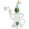 7.5" Wig Wag Recycler with Spiral Color Perc.