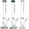 9mm - 16” Crystal Glass – Thick Straight Tube.