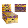 King Palm Flavored Rolling Papers - 1 1/4 Size - 40 Papers | 50 Packs per Display