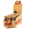 Raw Classic - Natural - Paper Cones - 6-Ct - 1 1/4 Size