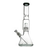 5mm - 15.5” Beaker Base Ice Pinch with Matrix Perc. Ice Catcher