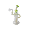 7.5" Inches Fumed Passthrough Recycler - Tear Drop Percolator