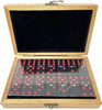 RAW® Authentic Double Six Dominoes Set of 28 - 1 PC