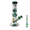 Crooks Chess Rook Base Glass Water Pipe – 11-inch with Freezable Coil