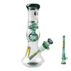 Crooks Chess Rook Base Glass Water Pipe – 11 -inch with Freezable Coil