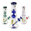 Crooks Chess Rook Base Glass Water Pipe – 11 -inch with Freezable Coil