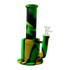 10" 2 PIECE SILICONE BONG W/ SPLASH GUARD