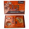 AFGHAN HEMP CAMO - SMOKER'S KIT 4 PIECE SET - 1PC